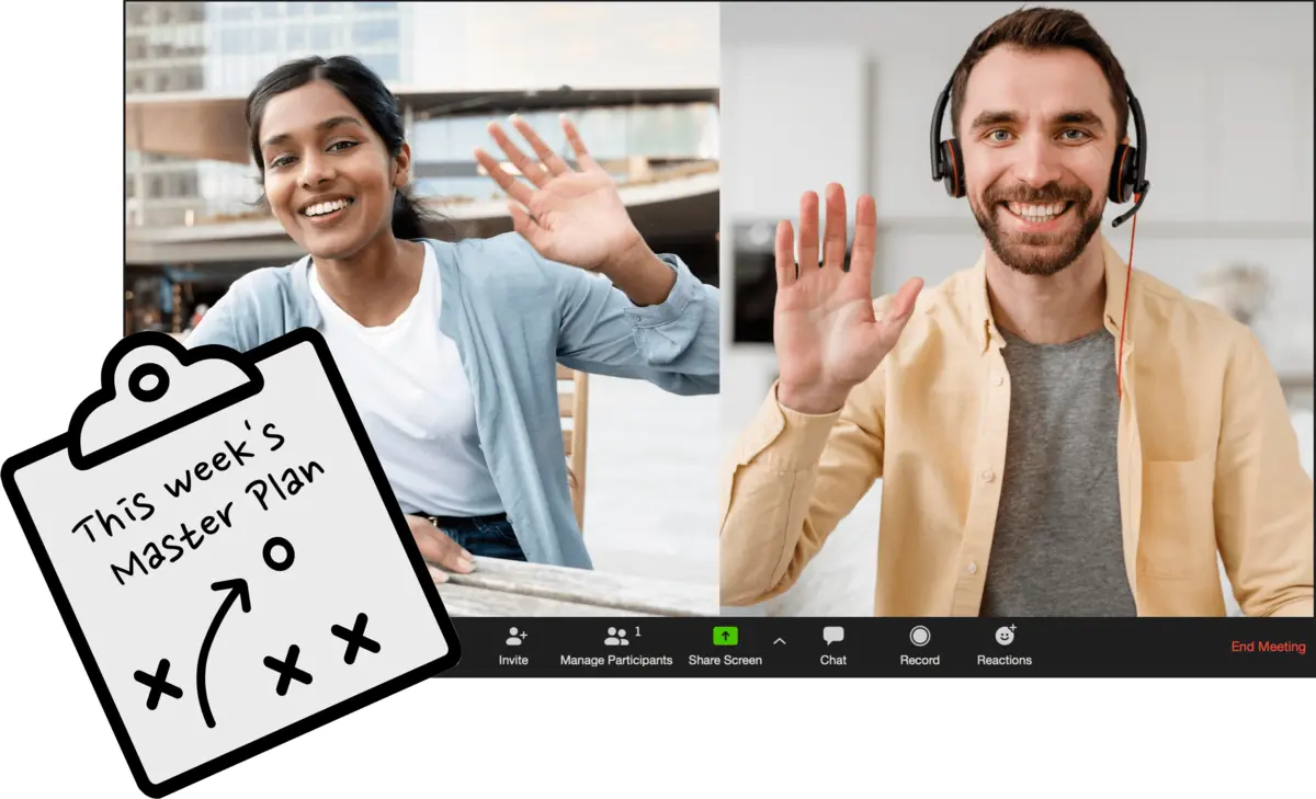 Planning call with your Boss